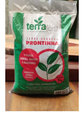 Terra adubada 2 kg
