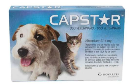 Capstar cães e gatos 